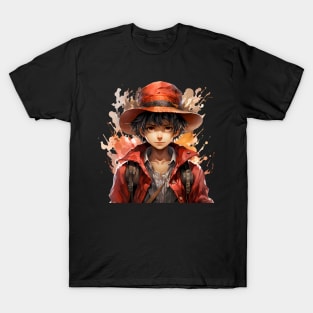 Reimagined Monkey D. Luffy from One Piece T-Shirt